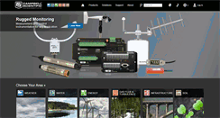 Desktop Screenshot of campbellsci.asia