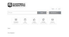 Desktop Screenshot of helpdesk.campbellsci.com.au