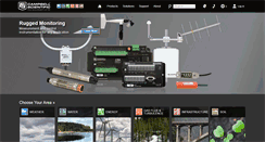 Desktop Screenshot of campbellsci.com